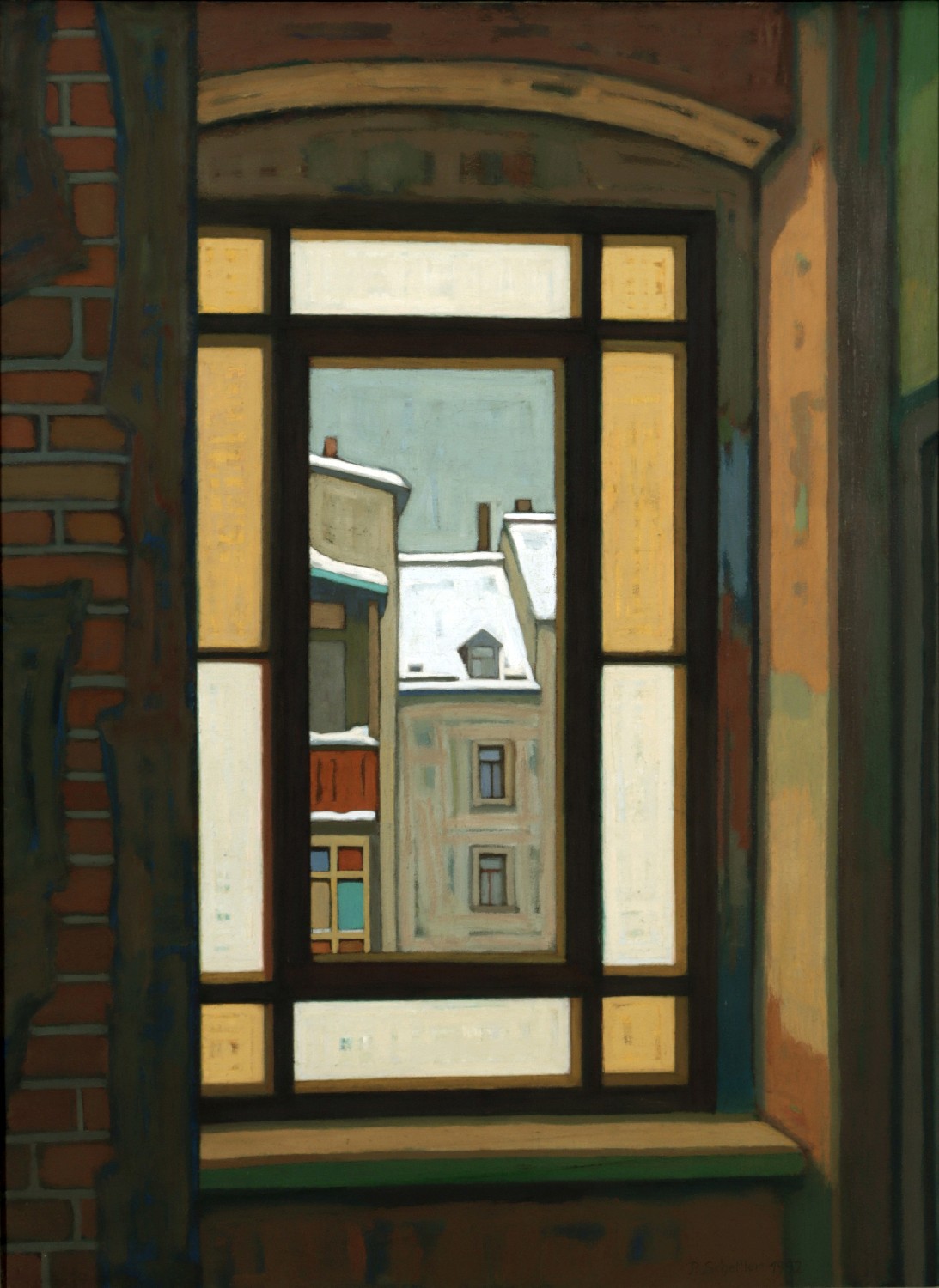 Peter Schettler, Treppenhausfenster
