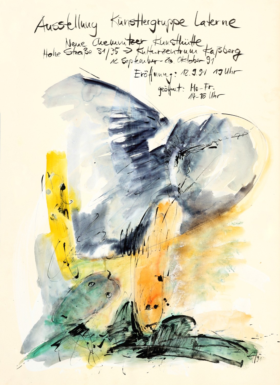 Gudrun Höritzsch, Ausstellung Künstlergruppe Laterne